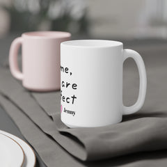 To me, you are perfect Mug | Love Actually Movie Quote,Valentine Gift,Gift For Him,Anniversary Gift,Boyfriend Gift,Husband Gift,GiftForHer