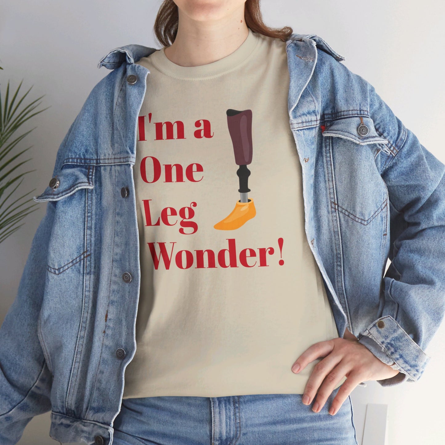 I'm A One Leg Wonder - Unisex Garment-Dyed T-shirt