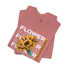 Flower Power Tee - Unisex Jersey Short Sleeve Tee