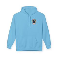 Breakfast Club Hoodie — Cute Black Dog, Bacon & Egg Graphic Pullover