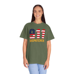 Vintage 911 Dispatcher Garment Dyed T-Shirt