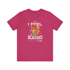 I Feel Blessed Tee - Positive Vibes Floral