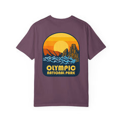 Olympic National Park Unisex T-Shirt, Vintage Graphic Tee, Nature Lover Gift, Travel Souvenir, Outdoor Adventure Apparel, Unisex Casual Wear