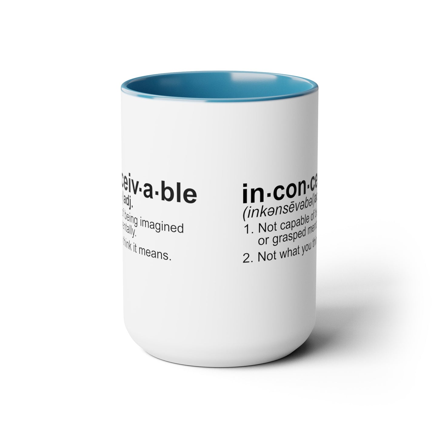 Princess Bride Mug: Inconceivable Quote, 80s Movie Fan Gift