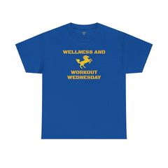 CHC Elementary School WELLNESS and WORKOUT WEDNESDAY - Unisex Heavy Cotton T-Shirt