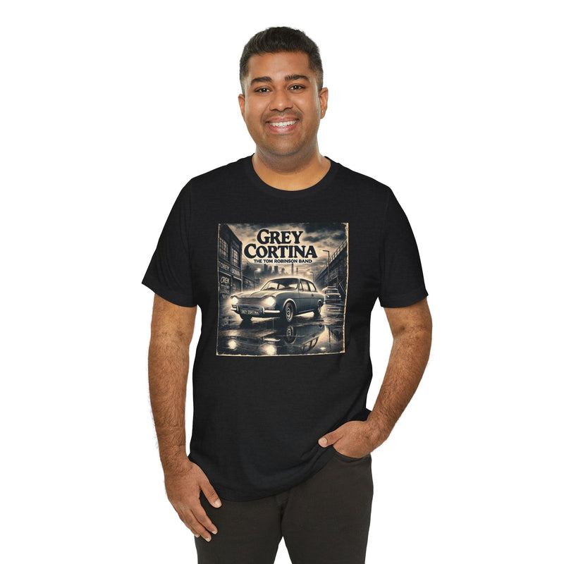 Grey Contina Classic Car-Themed Music - Unisex Tee