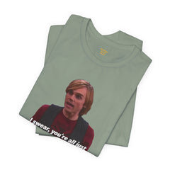 Funny Hob-Knockers Wade Collins Quote Tee