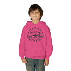 Youth Hoodie — 'The Hideout' Lake Ariel PA Mountain Adventure Hoodie