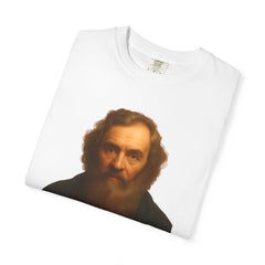 Historical Galileo Galilei Portrait Quote T‑Shirt — "I didn't mean to start drama. I just said the Earth moves."