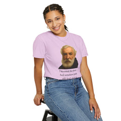 Alexander Graham Bell Quote T-Shirt — "I invented the phone. And somehow people still don't pick up."
