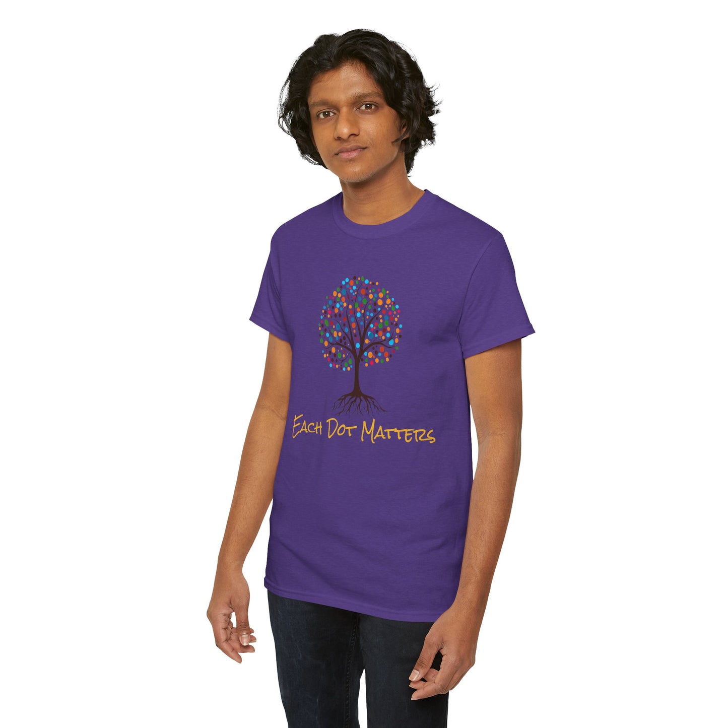 HAPPY DOT DAY - Graphic Unisex Heavy Cotton Tee