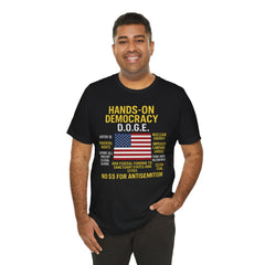 Hands-On Democracy Graphic Tee - Unisex
