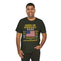 Hands-On Democracy Graphic Tee - Unisex