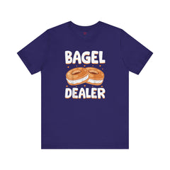 Funny Bagel Dealer Tee - Graphic Shirt