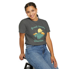 Great Smoky National Park National Park Graphic, Comfort Colors Soft Relaxed Fit Unisex Garment-Dyed T-shirt