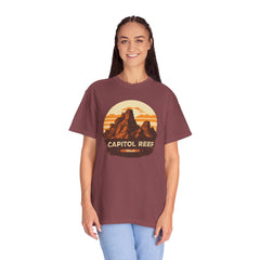 Capitol Reef National Park Graphic, Comfort Colors Soft Relaxed Fit Unisex Garment-Dyed T-shirt