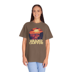 Grand Canyon National Park Graphic, Comfort Colors Soft Relaxed Fit Unisex Garment-Dyed T-shirt