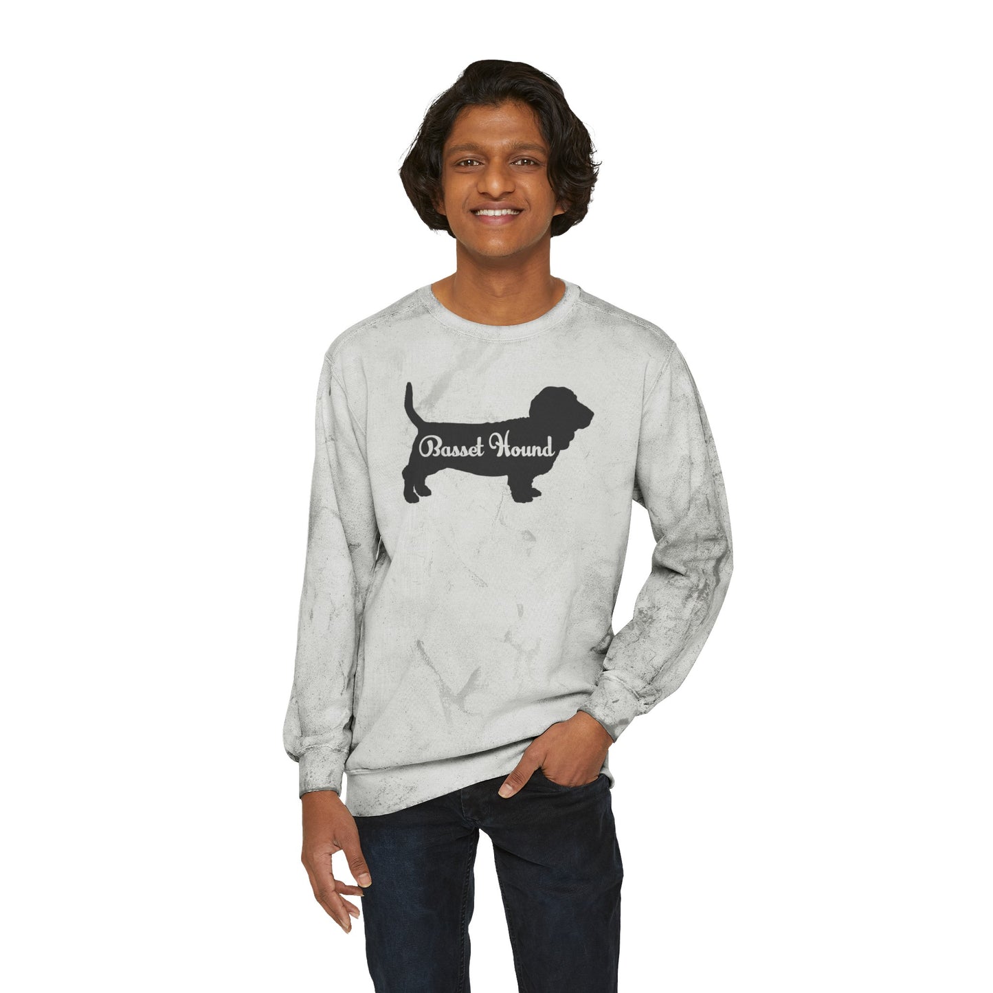 Basset Hound Unisex Comfort Colors Sweatshirt