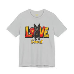 Personalized Love Your Dog T-Shirt — Designed with your dogs name and picture Graphic Tee