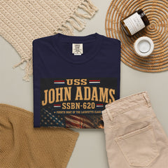 USS John Adams SSBN-620 T-Shirt — Forty One for Freedom Submarine Tribute