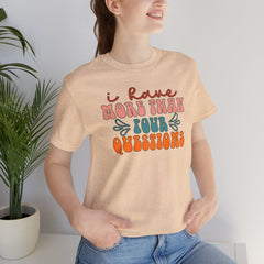 Groovy Four Questions Passover Unisex Tee