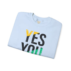 YES YOU CAN - Unisex Heavy Blend™ Crewneck Sweatshirt