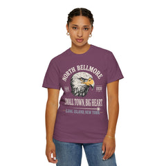Your Home Town Personalized Eagle T‑Shirt — "Small Town, Big Heart"