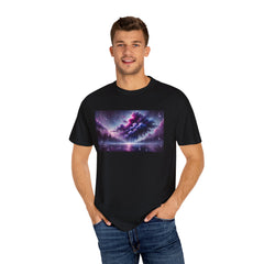 Prince Inspired Purple Rain Mural Graphic - Unisex Comfort Colors Shirt