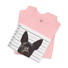 K9 Mugshot Personalized with your Dog T-Shirt