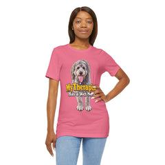 My Therapist Has A Wet Nose Personalized with your dog(s) image T-Shirt