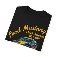 Retro Ford Mustang 1965 Shelby GT350H Unisex Comfort Colors Garment Dyed T-Shirt