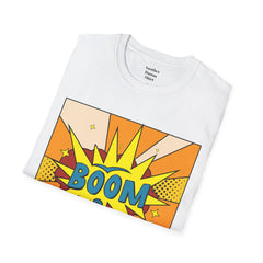 BOOM Pop Art Unisex Softstyle T Shirt