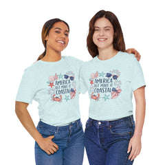 Coastal Fourth of July Tee – "America But Make It Coastal" Graphic T-Shirt