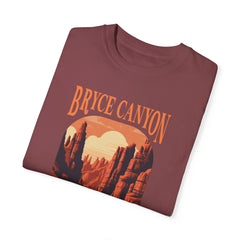 Bryce Canyon National Park Graphic, Comfort Colors Soft Relaxed Fit Unisex Garment-Dyed T-shirt
