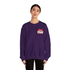 Princess Bride Funny Unisex Crewneck Sweatshirt,My Name Is Inigo Montoya,Hello sticker,gift for him,gift for her,funny Hello quote sticker