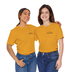 Dog Mom T-Shirt — Personalized Your Dog Image  Tee (Custom Name)
