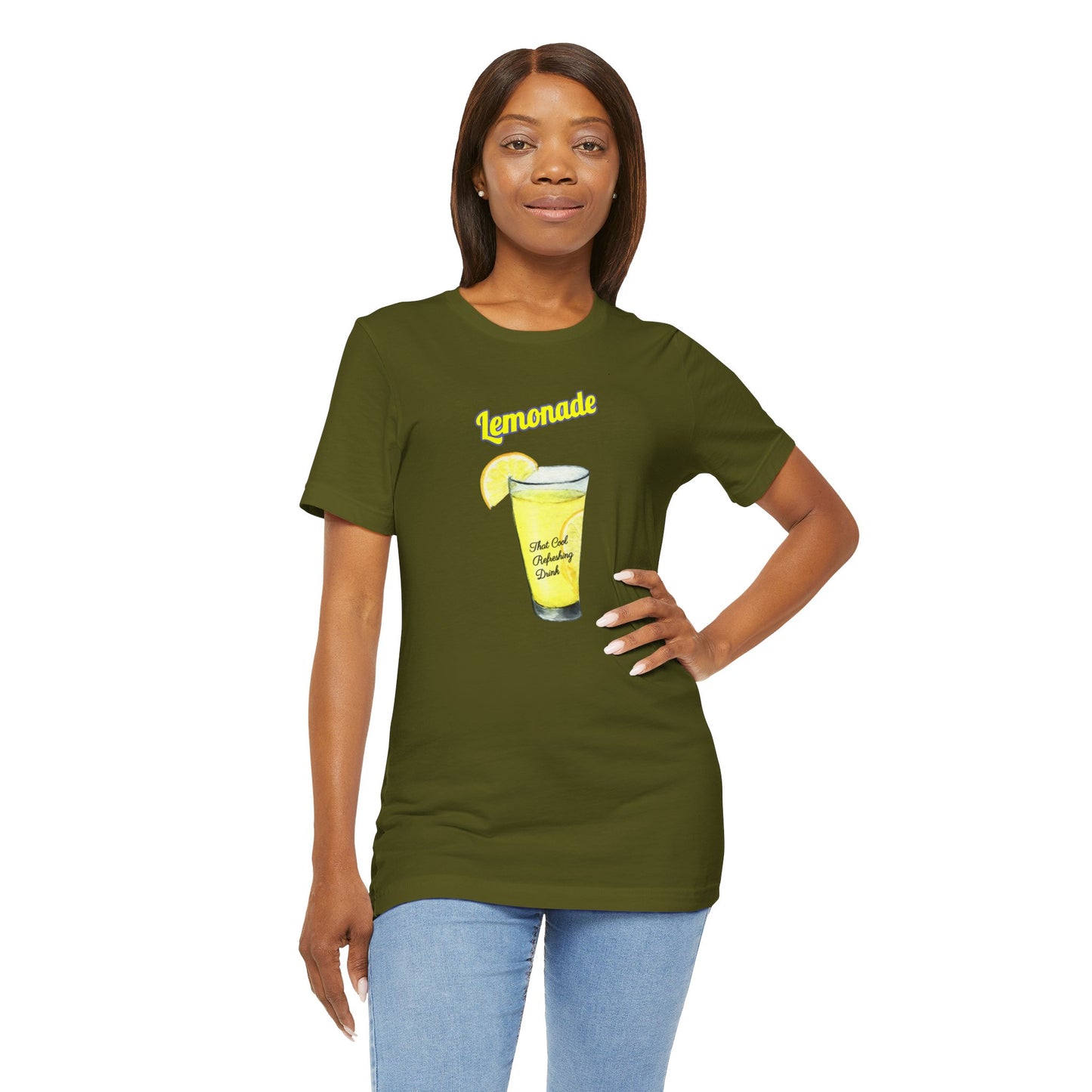 Lemonade That Cool Refreshing Drink, Graphic Unisex Jersey Short Sleeve Tee