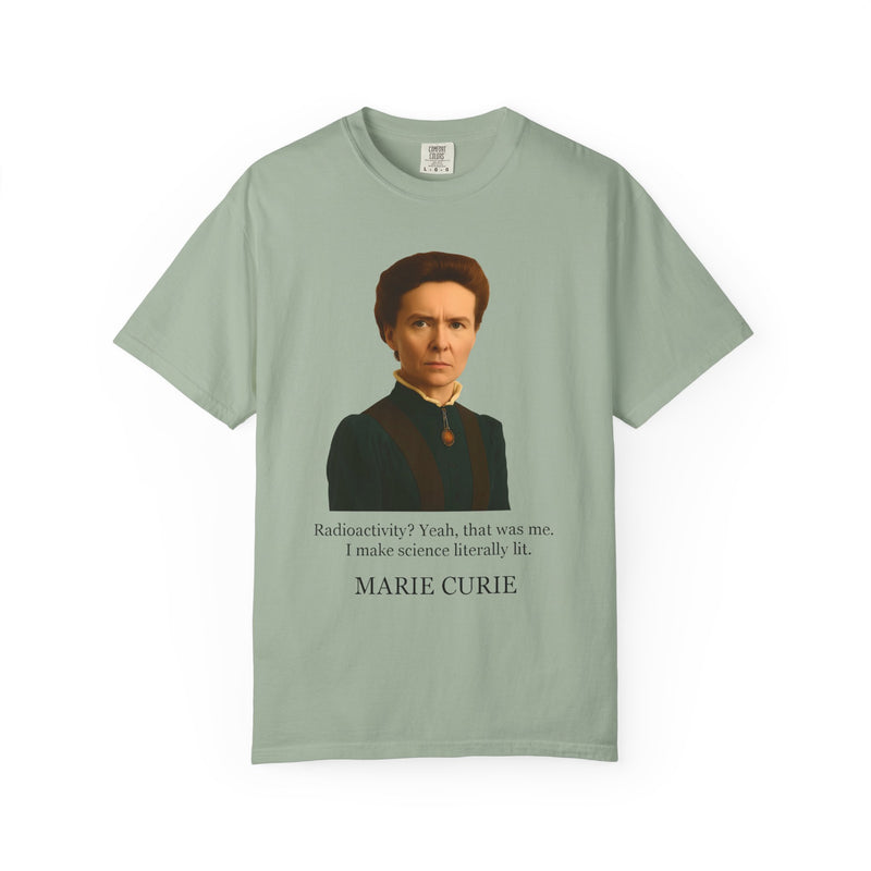 Marie Curie Portrait T‑Shirt — 