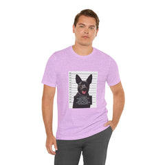 K9 Mugshot Personalized with your Dog T-Shirt