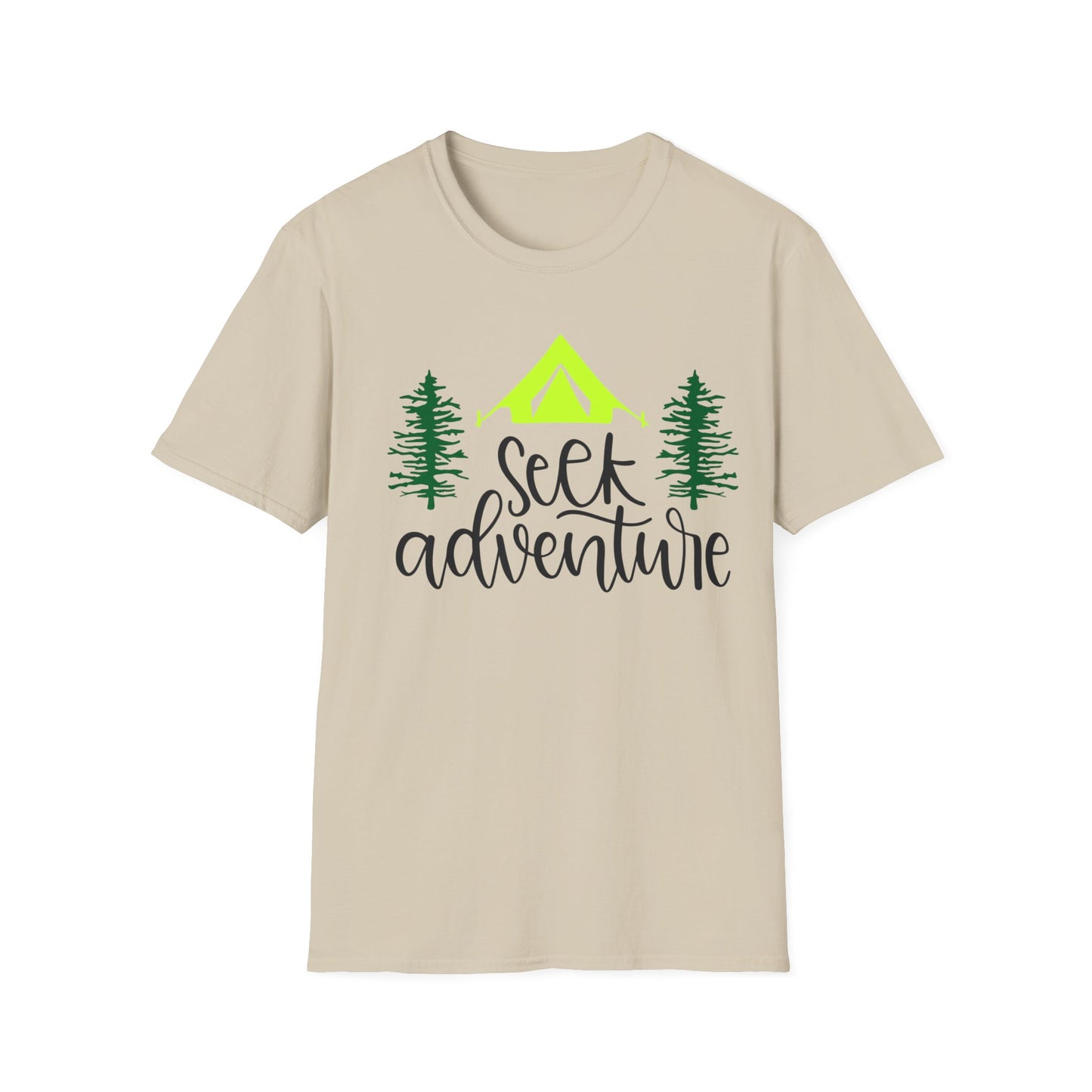 Seek Adventure Unisex Softstyle T-Shirt