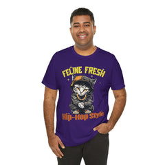 Funny Feline Fresh Hip Hop Style - Graphic Tee