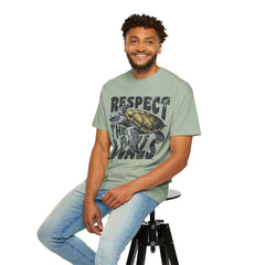 Respect the Locals T-Shirt — Sea Turtle Conservation Graphic Tee