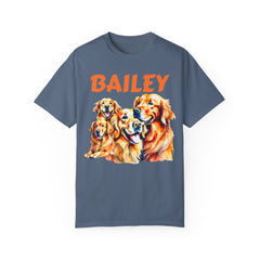 Comfort Colors Dog TShirt,Gift For Him,Use Your Own Dog Pictures,Dogs Name Tee,Gift For Her,Personalized Pet Shirt,Dog Lover Tee,Womens Tee