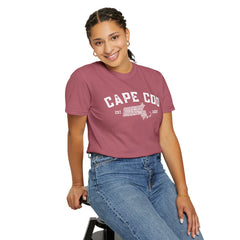 Cape Cod Unisex Garment-Dyed T-Shirt - Vintage Style Tee