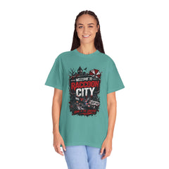 Raccoon City Graphic T-Shirt — "Welcome to Raccoon City" Horror Gamer Tee