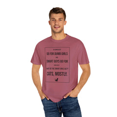 Phil Dunphy Phil-losophy - Unisex Garment-Dyed T-shirt | Modern Family | Cat Humor | Smart Girls | Dumb Girls | Smart Guys | Cat Lover