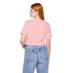 In October We Wear PINK, Breast Cancer Awareness - Graphic Unisex Jersey Short Sleeve Tee