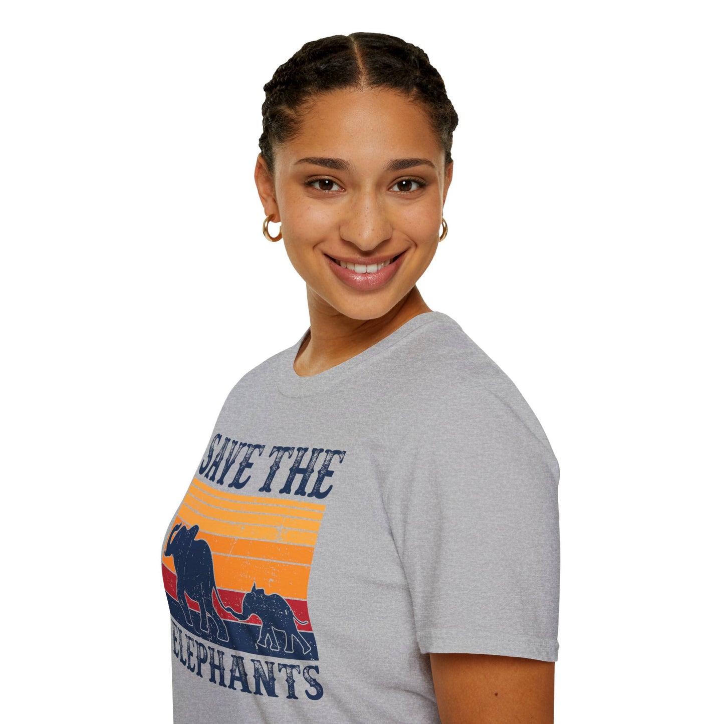 Save the Elephants Unisex Softstyle T-Shirt