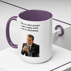 Harvey Specter Quote - 11oz 15oz Accent Coffee Mug