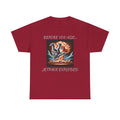 Amputee Exploding JetPack Humor - Unisex Garment-Dyed T-shirt